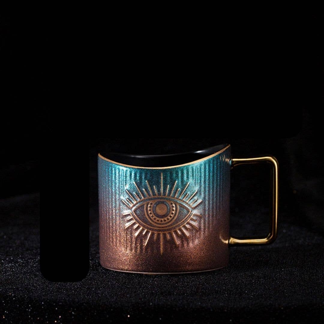 Evil Eye Coffee Mug - HER Home Design Boutique
