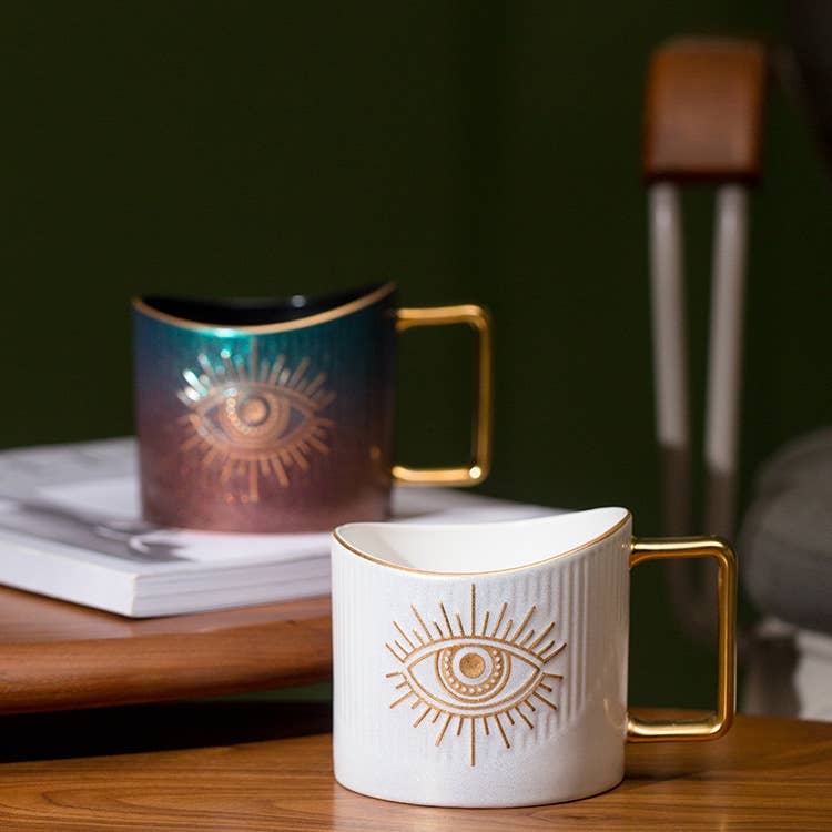 Evil Eye Coffee Mug - HER Home Design Boutique