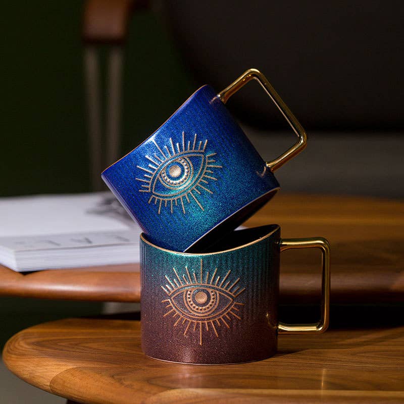 Evil Eye Coffee Mug - HER Home Design Boutique