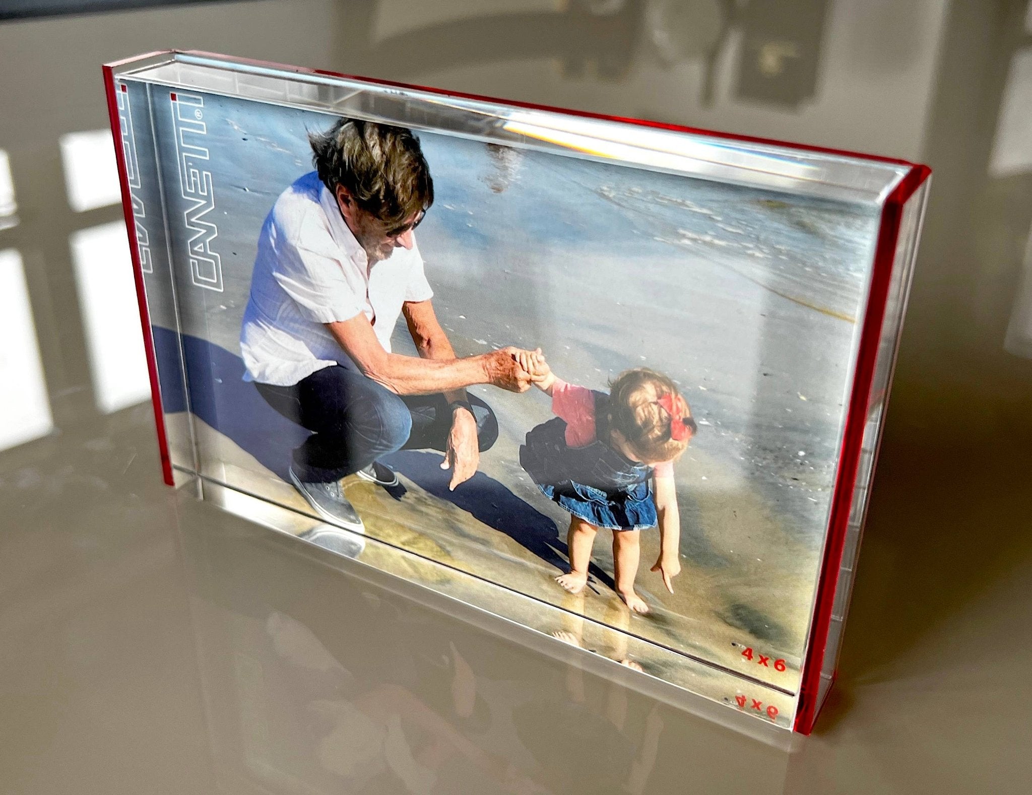 Frame-in-Frame-NEW COLORS!: 4"x6" / Clear - HER Home Design Boutique