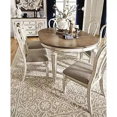 French Country Ribbon Back Dining Chair - HER Home Design Boutique