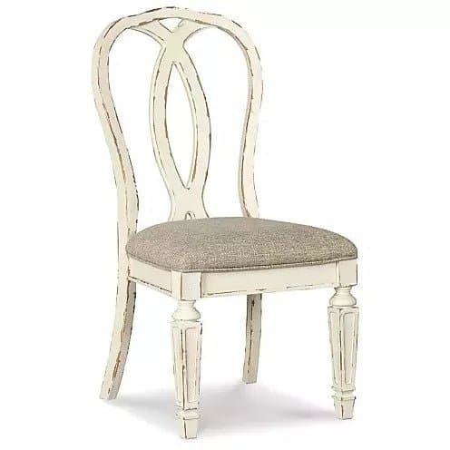 French Country Ribbon Back Dining Chair - HER Home Design Boutique