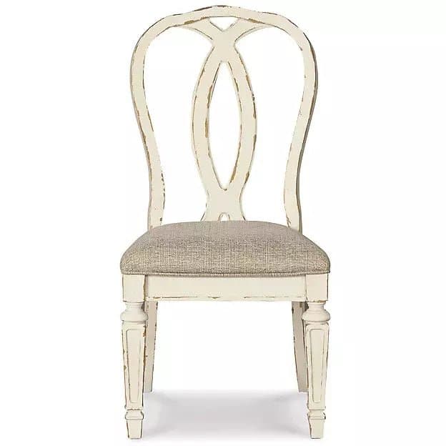 French Country Ribbon Back Dining Chair - HER Home Design Boutique