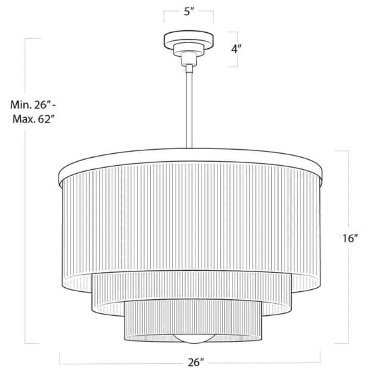 Fringe Chandelier in Gold and Peacock - HER Home Design Boutique