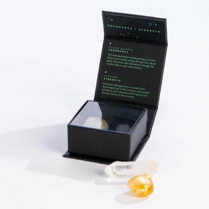 Geocentral Crystal Magic Abundance+Strength Mini Energy Set - HER Home Design Boutique