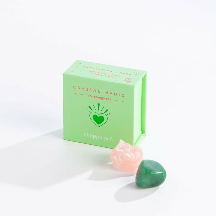 Geocentral Crystal Magic Compassion+Care Mini Energy Set - HER Home Design Boutique