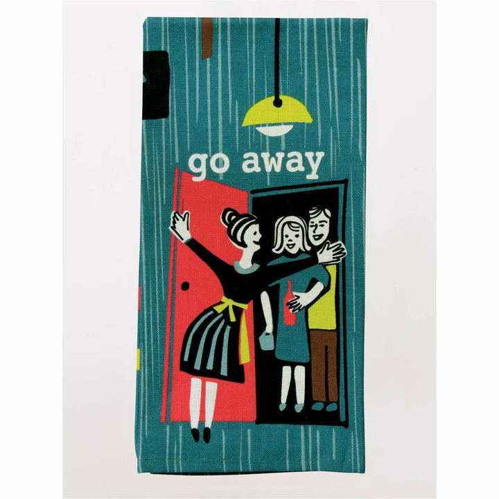 Go Away Dish Towel - HER Home Design Boutique