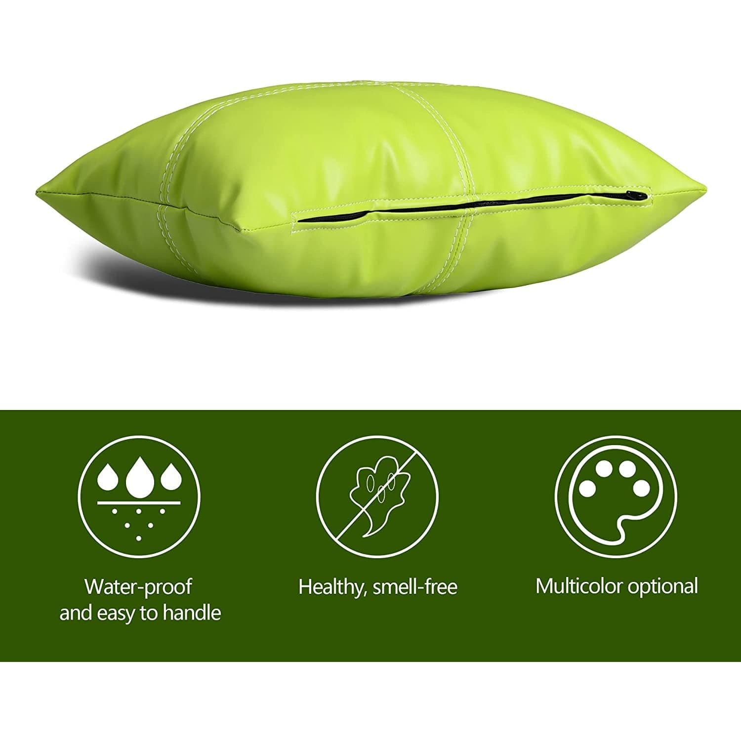 Green Lumbar Pillow Covers - HER Home Design Boutique