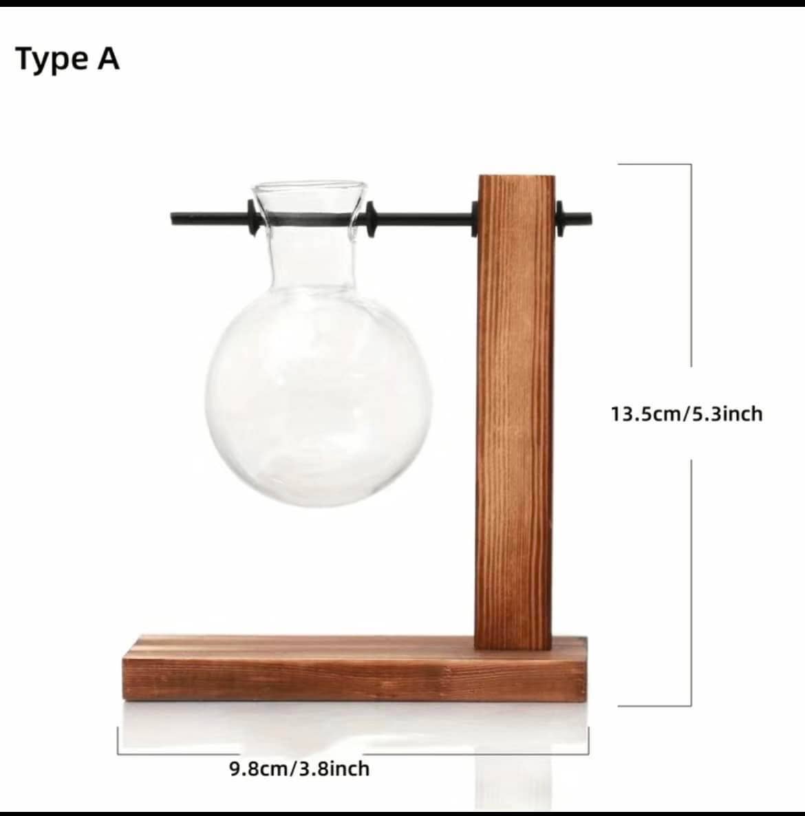 Hydroponic Planter, Flower Pot, Mini Plant: Style C - HER Home Design Boutique