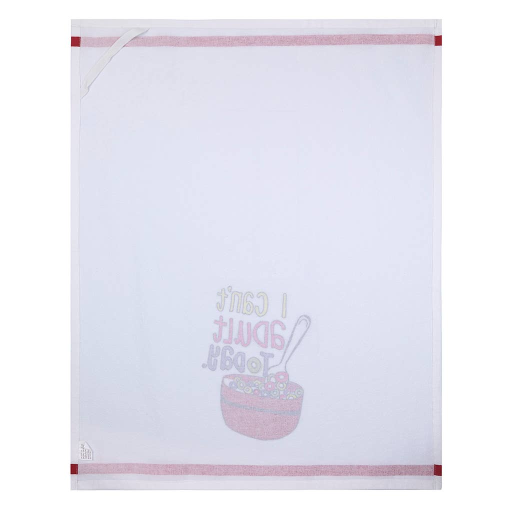 I Can't Adult Today Kitchen Tea Towel - HER Home Design Boutique