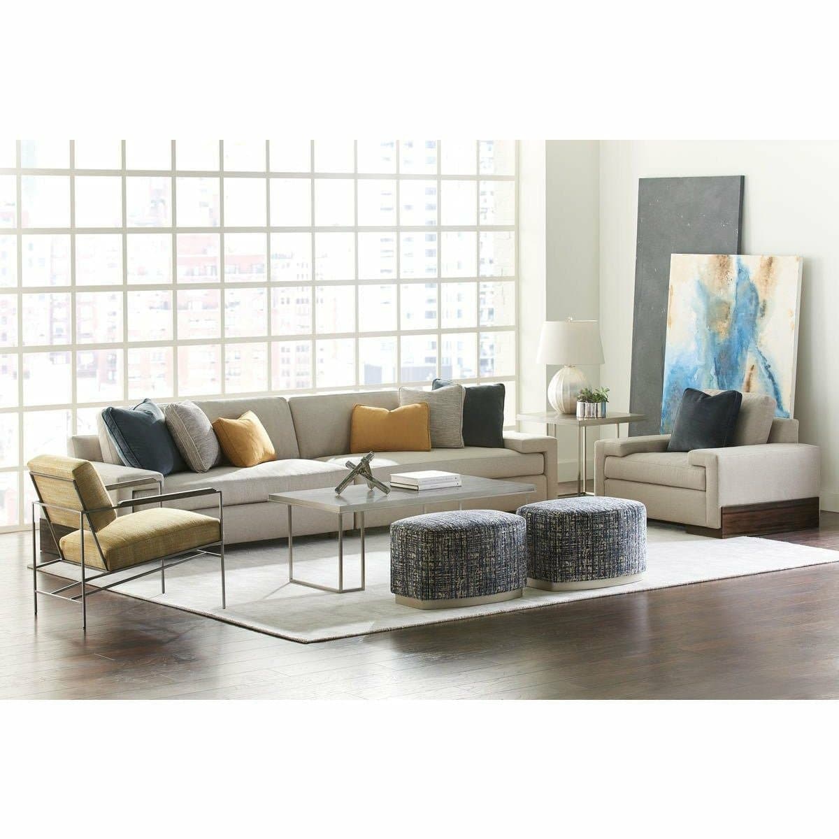 I'm Shelf-ish 2-PC Sectional in Smoked Sable - HER Home Design Boutique