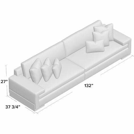I'm Shelf-ish 2-PC Sectional in Smoked Sable - HER Home Design Boutique