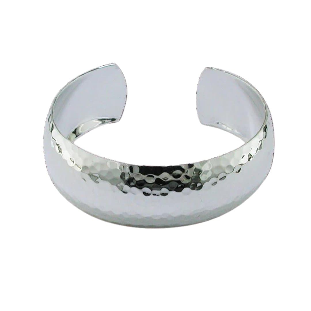 Kashi Hammered Metal Cuff Bracelet - HER Home Design Boutique