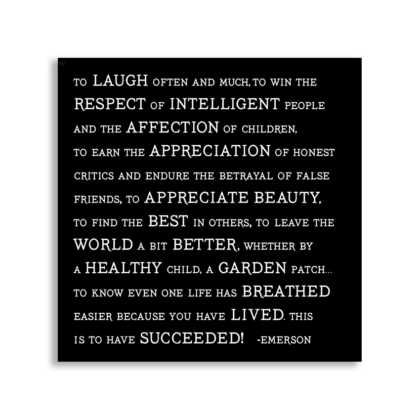Magnets - M49- To Laugh Often (Ralph Waldo Emerson) - HER Home Design Boutique