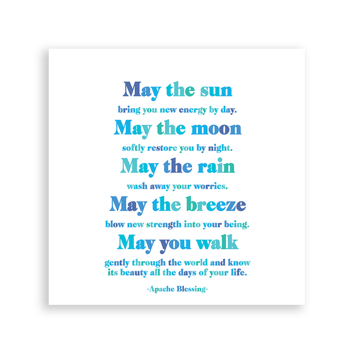 Magnets - MD137 - May The Sun (Apache Blessing) - HER Home Design Boutique