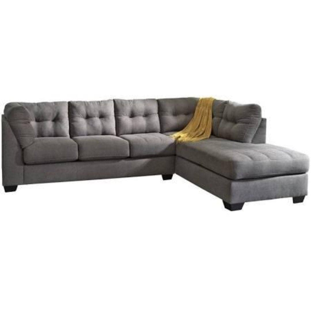 Maier Sectional in Charcoal - HER Home Design Boutique