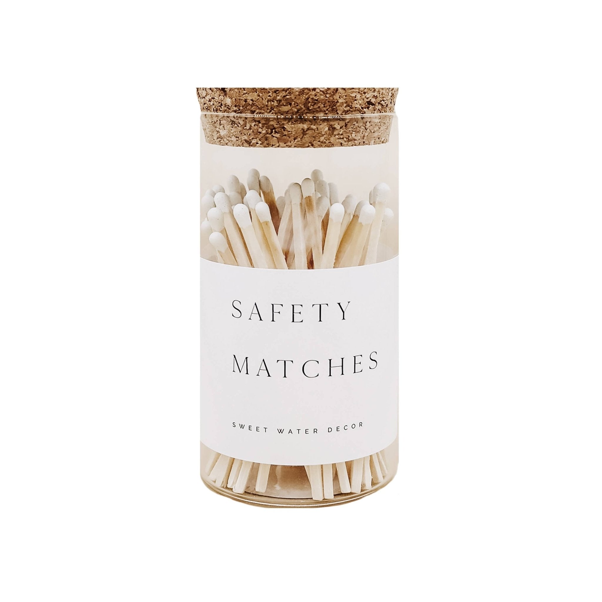 Medium Hearth Matches, White Tip - Home Decor & Gifts - HER Home Design Boutique