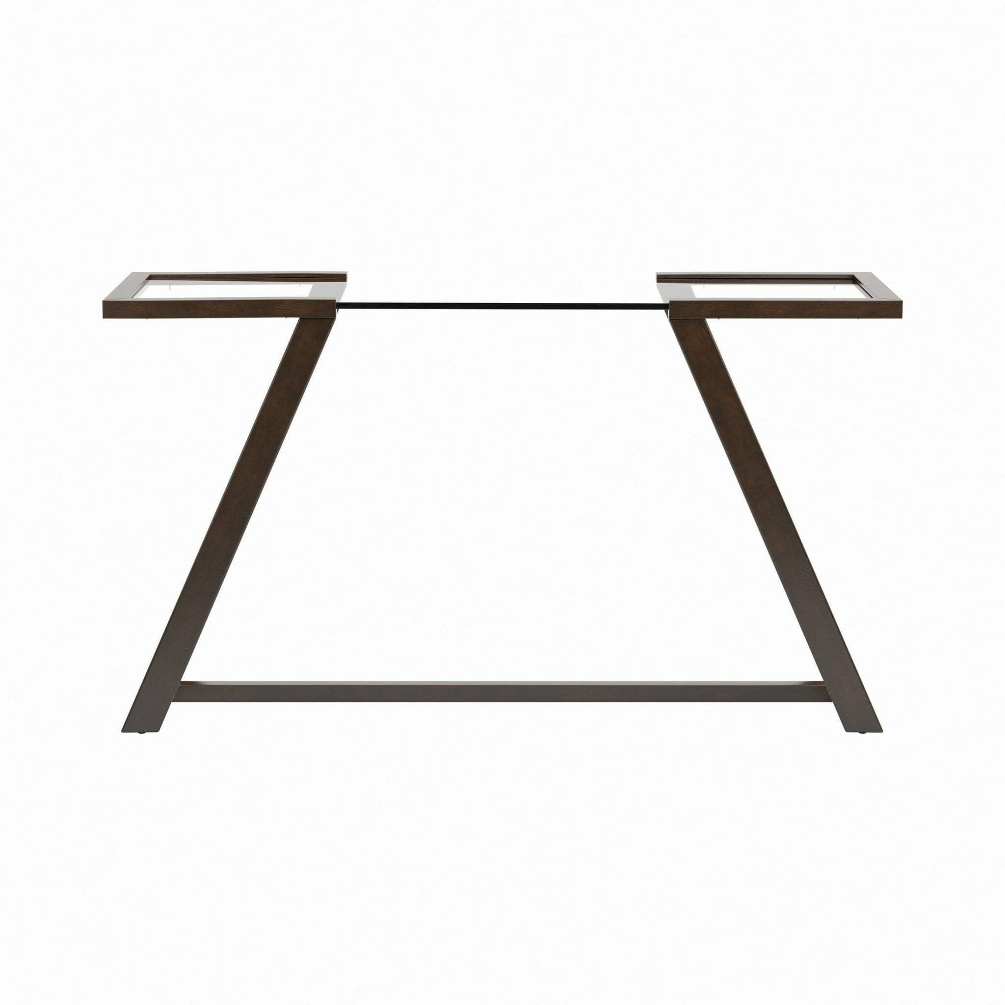 Mid-Century Modern Entry Table in Cinnamon - HER Home Design Boutique