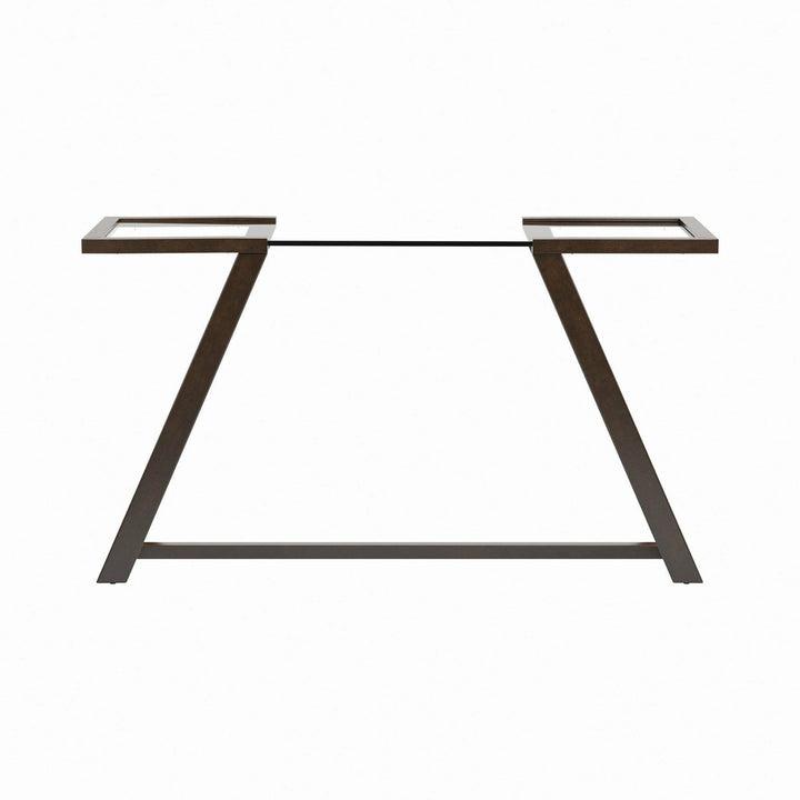 Mid-Century Modern Entry Table in Cinnamon - HER Home Design Boutique