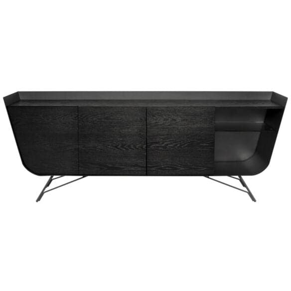 Mid-Century Modern Sideboard in Onyx - HER Home Design Boutique