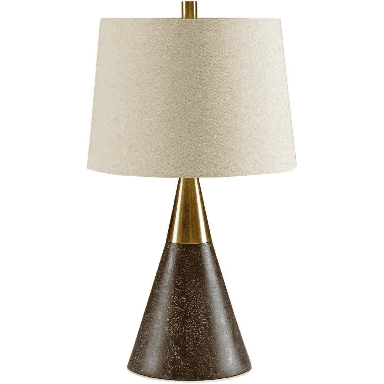 Mid-Century Modern Table Lamp in Gold - HER Home Design Boutique