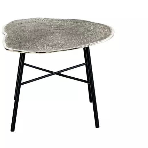 Modern Aluminum Coffee Table in Chrome - HER Home Design Boutique