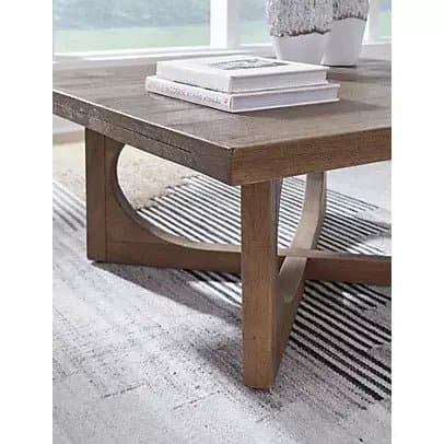 Modern Cocktail Table with Crossed Legs - HER Home Design Boutique