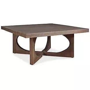 Modern Cocktail Table with Crossed Legs - HER Home Design Boutique