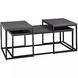 Modern Rectangle Nesting Tables in Grey - HER Home Design Boutique