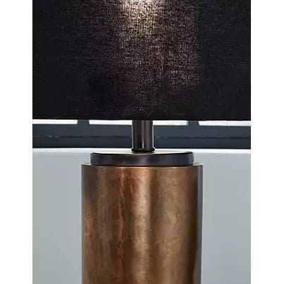 Modern Table Lamp in Black and Gold - HER Home Design Boutique