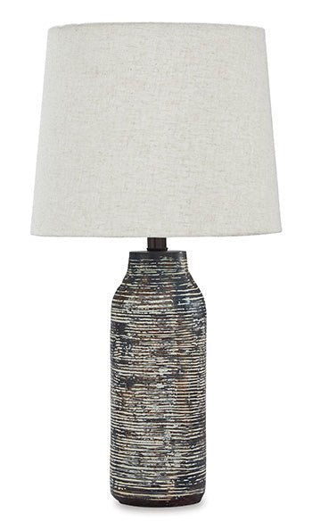 Modern Table Lamp in Black and White (Set of 2) - HER Home Design Boutique
