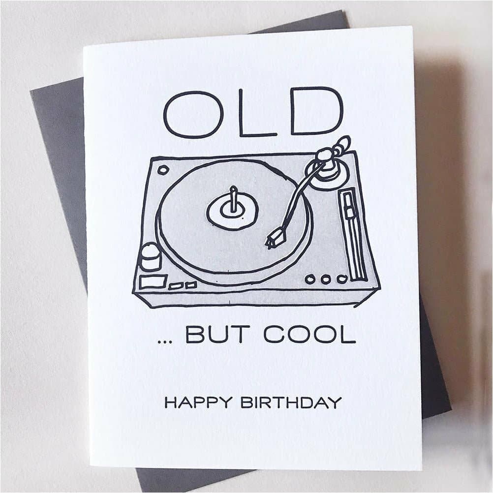 Old But Cool Greeting Card - HER Home Design Boutique