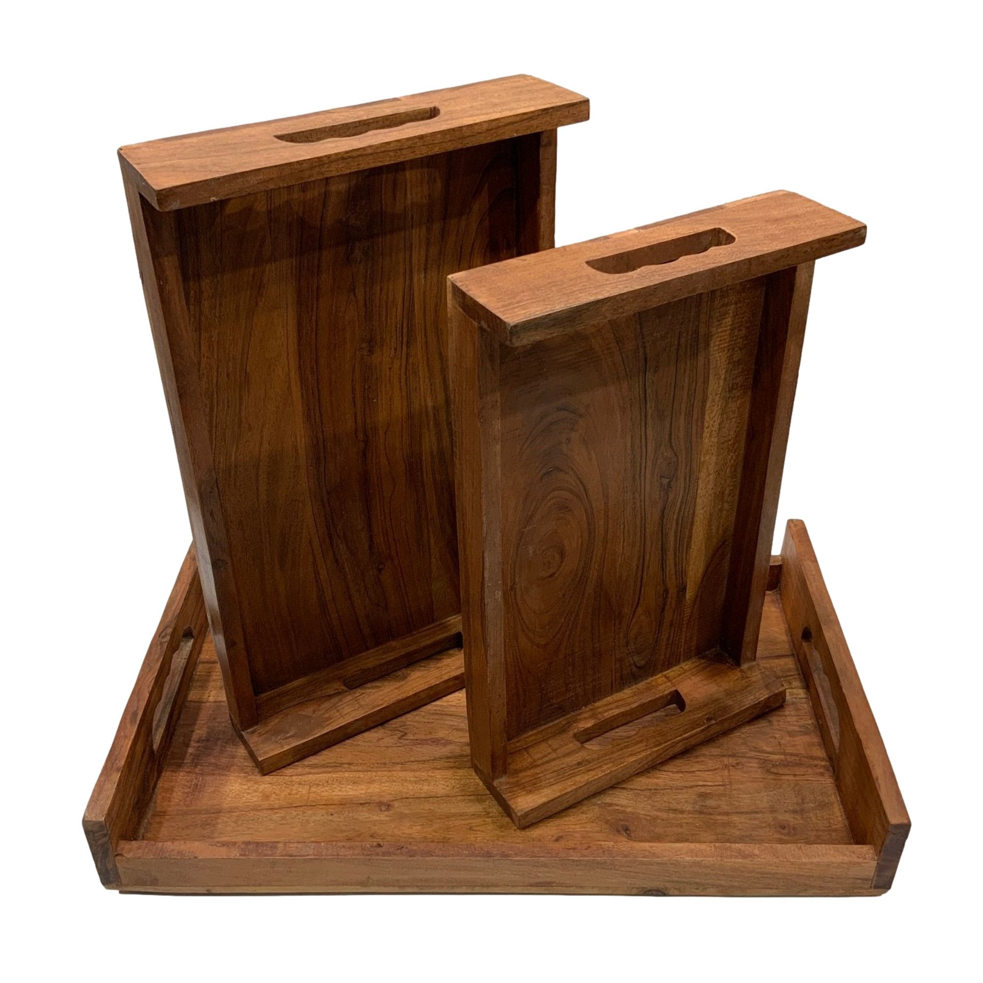 Set of 3 Solid Wood Serving/Charcuterie Trays - HER Home Design Boutique