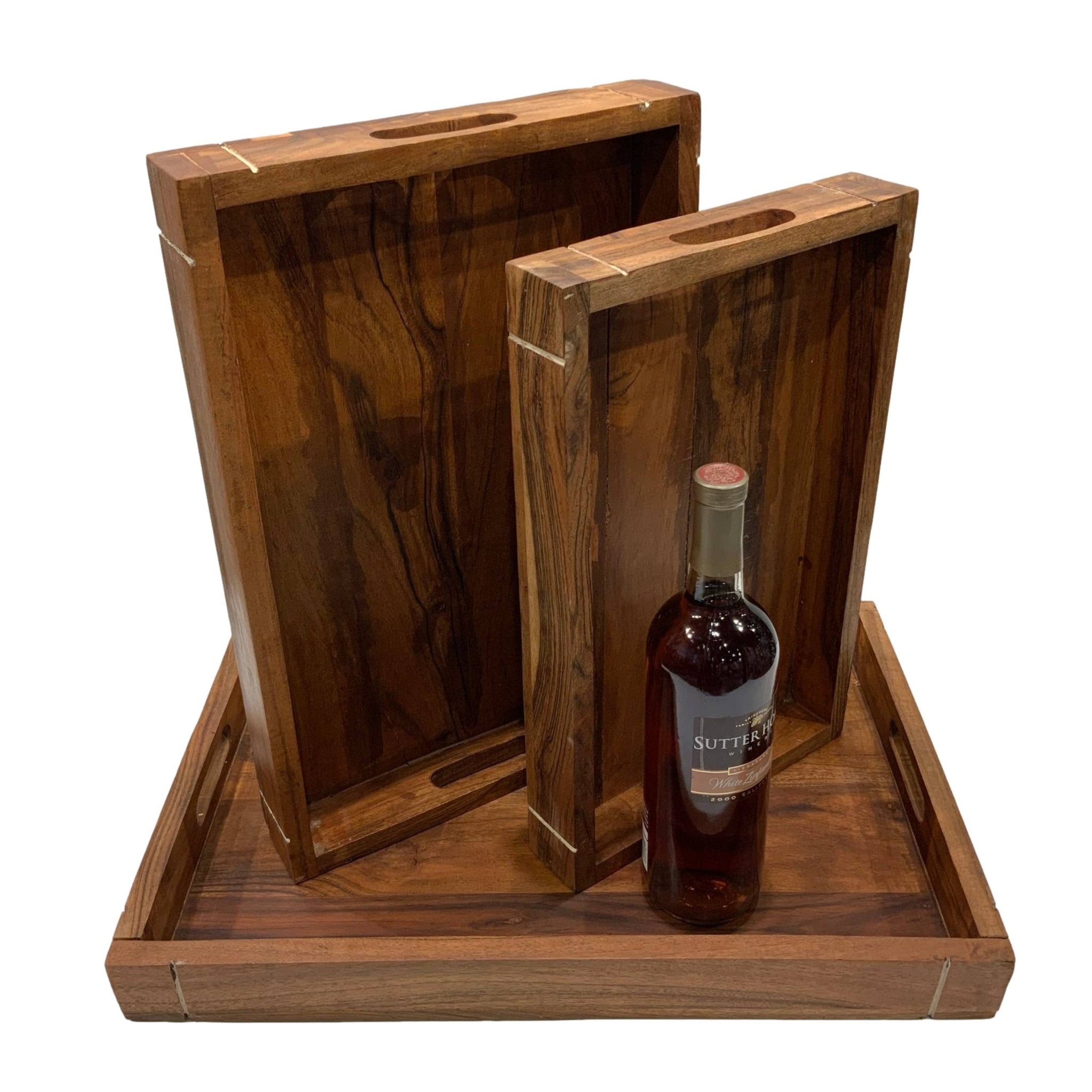 Set of 3 Solid Wood Serving/Charcuterie Trays - HER Home Design Boutique