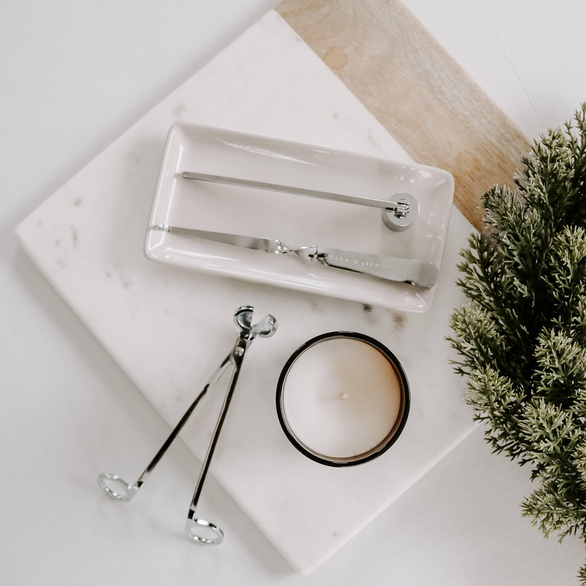 Silver Candle Care Kit - Home Decor & Gifts - HER Home Design Boutique