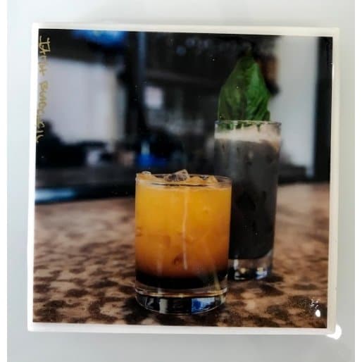 Sippin' Pretty Ceramic Coaster - Faith Blackwell - HER Home Design Boutique