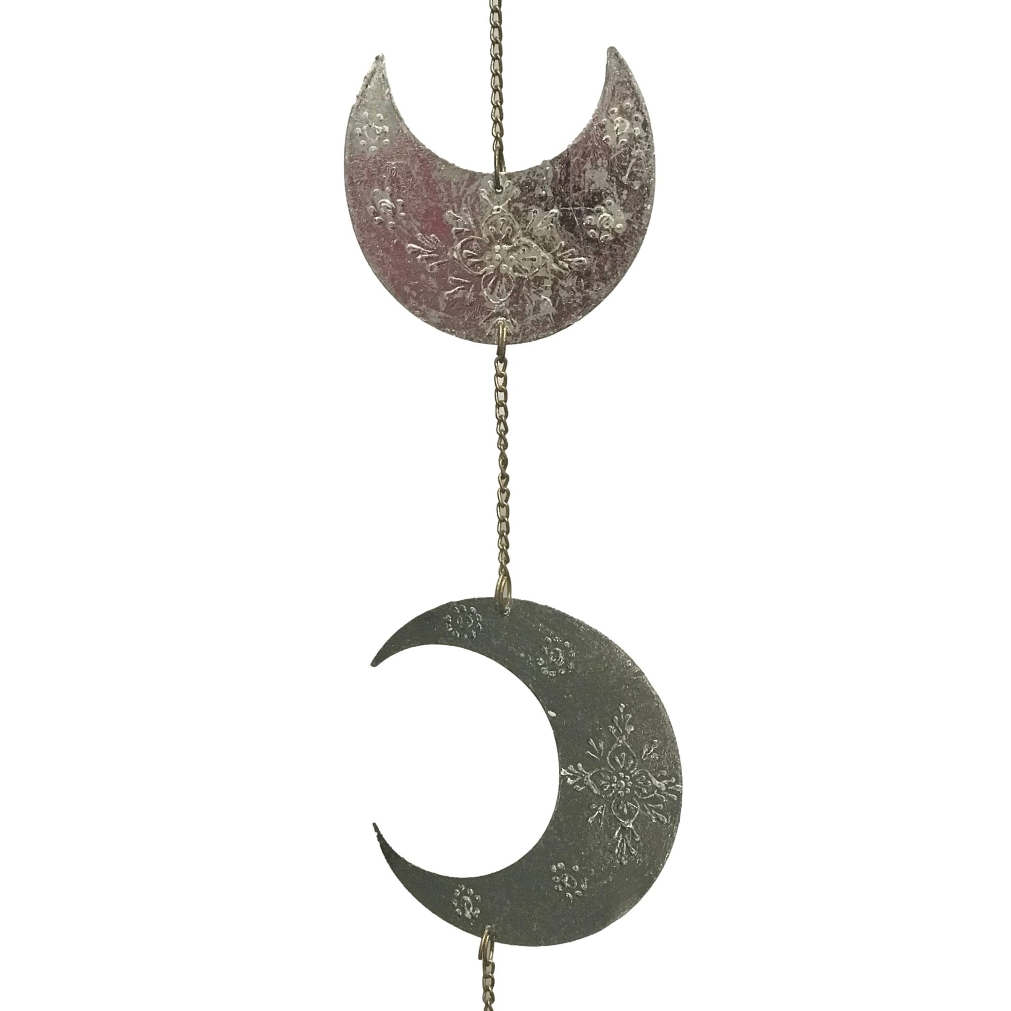 Sun, Moon & Star String Garland Suncatcher on Jute Rope - HER Home Design Boutique