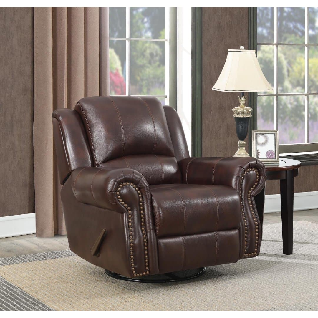 Swiv Base Rocker in Dark Brown - HER Home Design Boutique