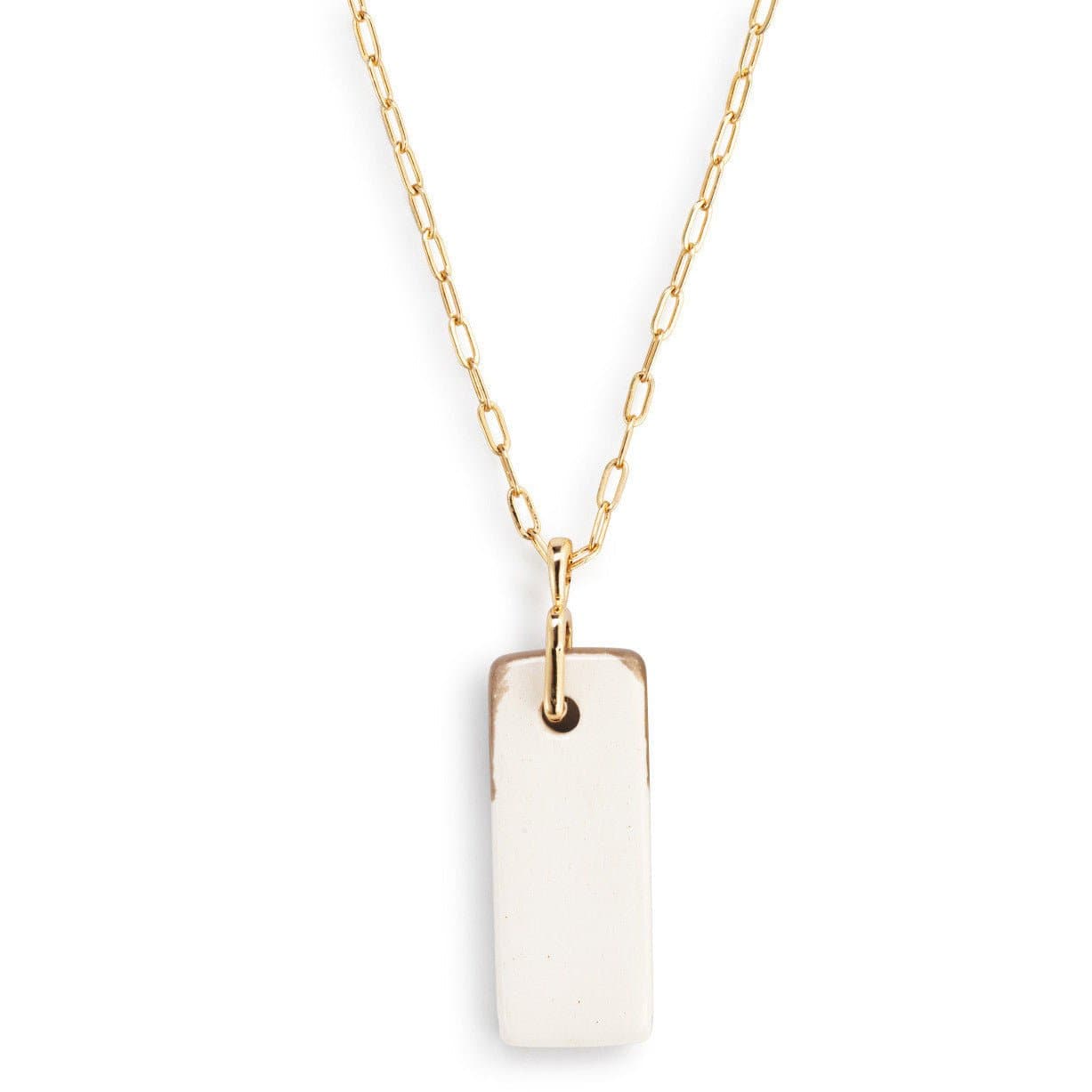 Taupe Aromatherapy Necklace - HER Home Design Boutique