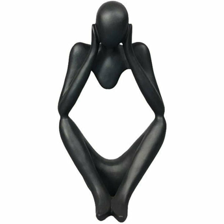 Thinker Style Abstract Sculpture Statue - HER Home Design Boutique