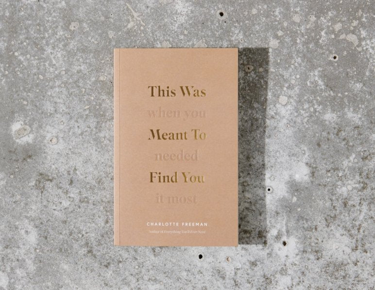 This Was Meant To Find You (When You Needed It Most) - book - HER Home Design Boutique