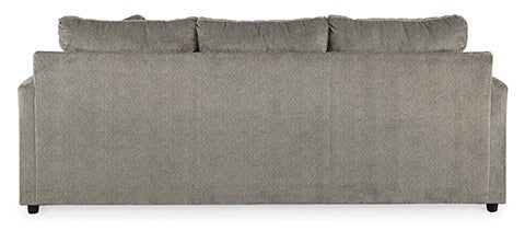 Transitional 2 Seater Herringbone Sofa in Ash - HER Home Design Boutique