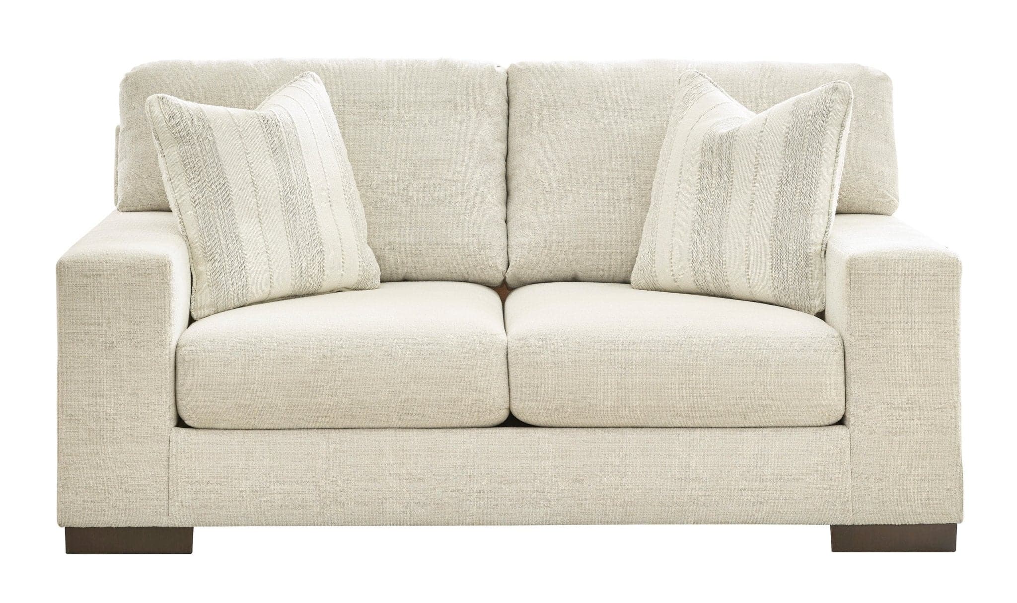 Transitional Loveseat in Light Beige - HER Home Design Boutique
