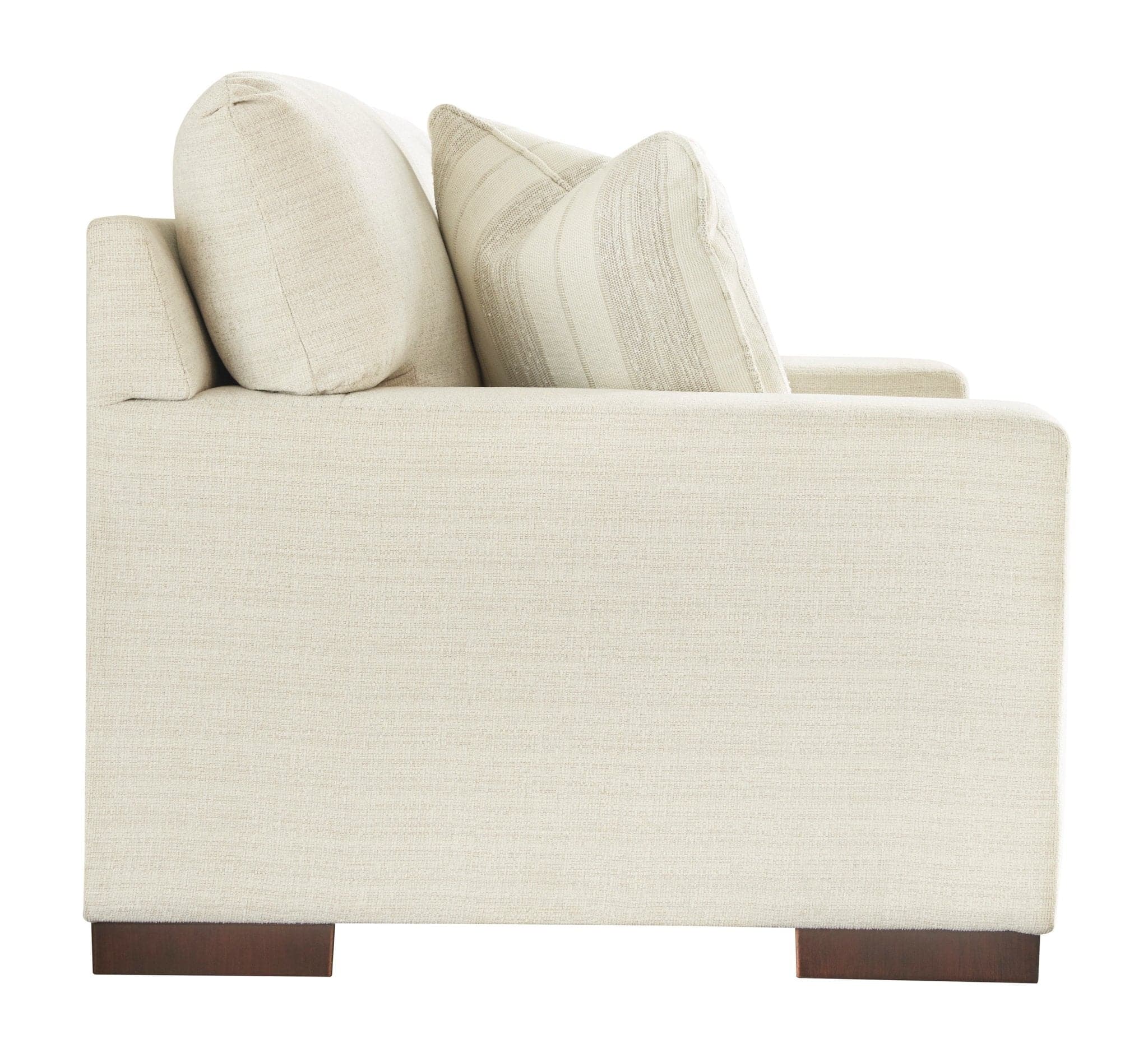 Transitional Loveseat in Light Beige - HER Home Design Boutique