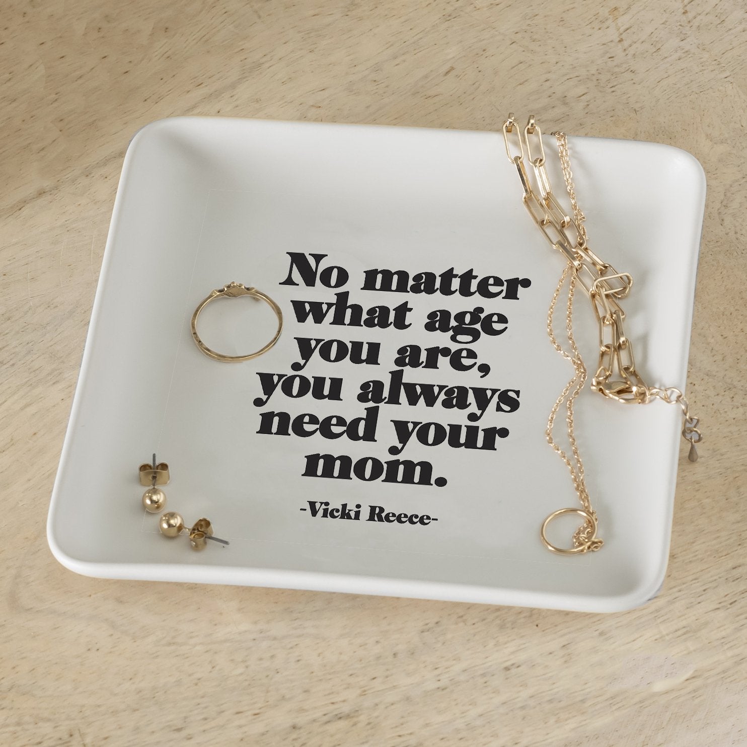Trinket Dishes - TR316 - Always Need Your Mom (Vicki Reece) - HER Home Design Boutique