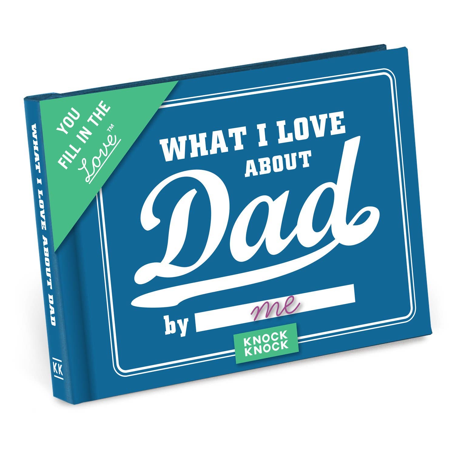 What I Love about Dad Fill in the Love® Book - HER Home Design Boutique