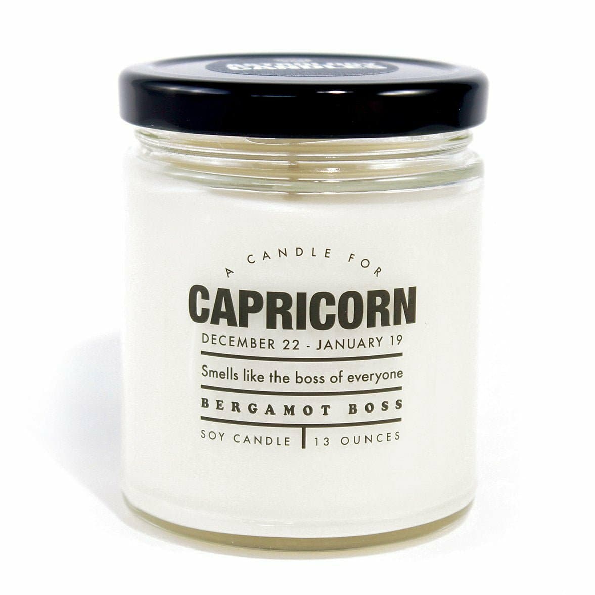 Whiskey River Zodiac Candle: Capricorn - HER Home Design Boutique