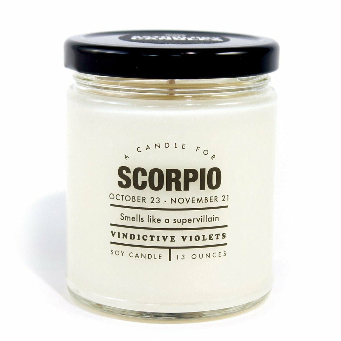 Whiskey River Zodiac Candle: Scorpio - HER Home Design Boutique