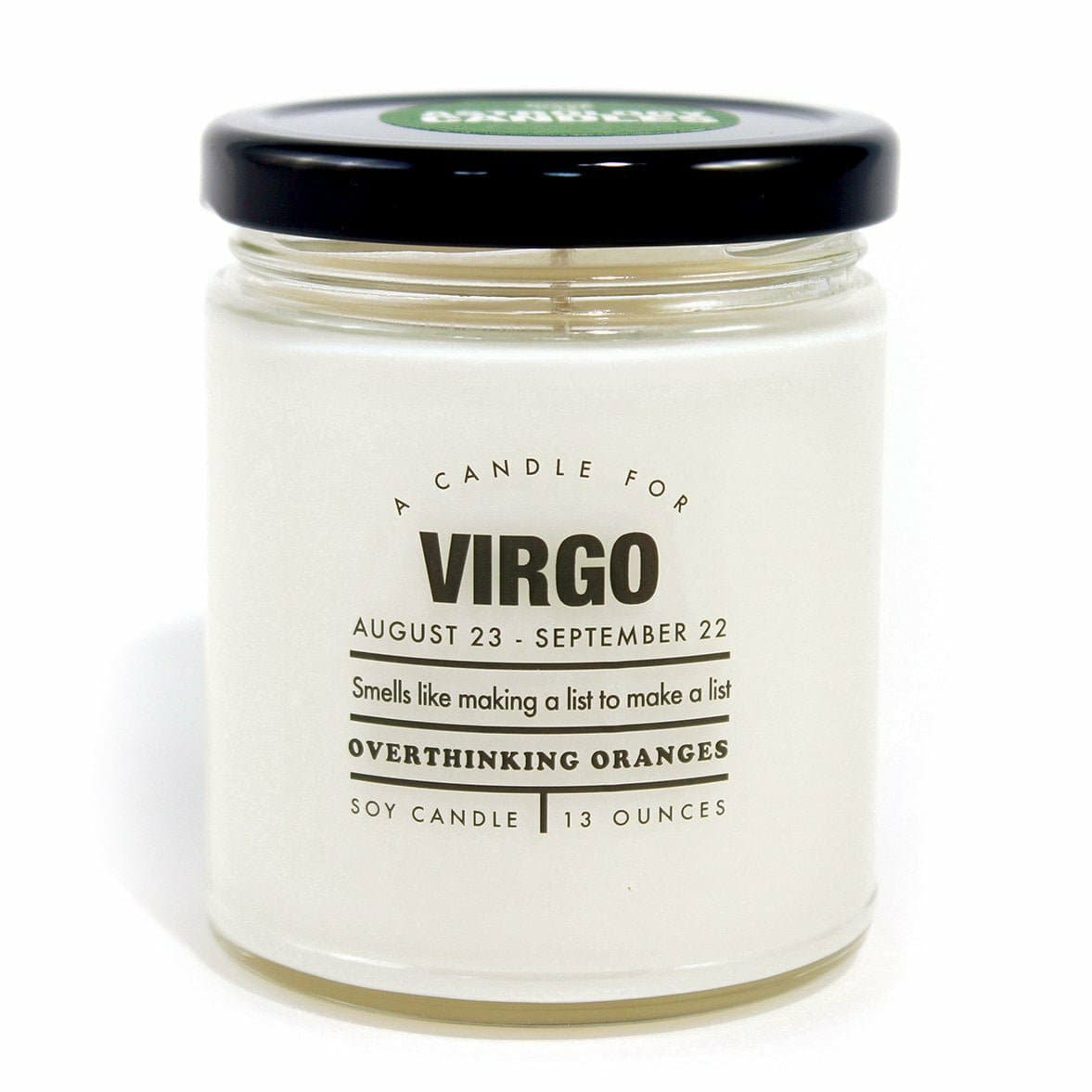 Whiskey River Zodiac Candle: Virgo - HER Home Design Boutique