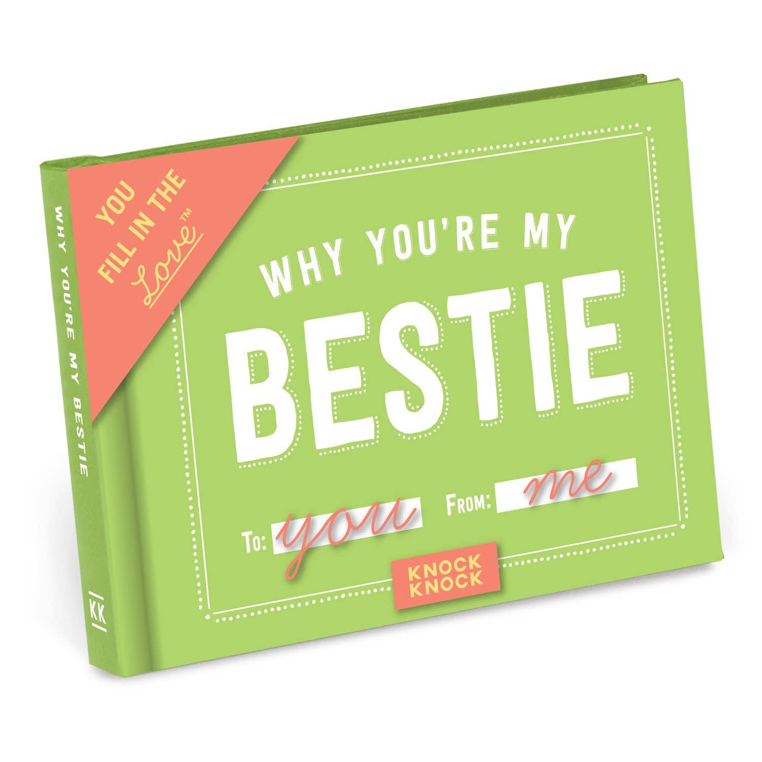 Why You're My Bestie Fill in the Love® Book - HER Home Design Boutique